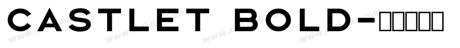 CastleT Bold字体转换